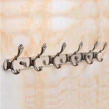 Load image into Gallery viewer, Stainless Steel Hook Hanger Towel Hat Coat Clothe Wall Mounted Hanger Towel Rack Retro Cloth Hanger for Coats Hats Towels Keys