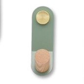 Load image into Gallery viewer, Metal Nordic Wall Hanging Hook Various Material &amp; Colour Combination Coat Hook Simple Wardrobe Drawer Handle Single Decorative