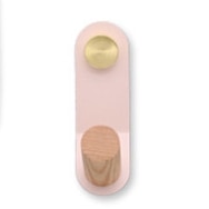 Load image into Gallery viewer, Metal Nordic Wall Hanging Hook Various Material &amp; Colour Combination Coat Hook Simple Wardrobe Drawer Handle Single Decorative