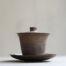 Load image into Gallery viewer, PINNY Gilt Retro Gaiwan Hand Made Rust glaze Tea Tureen Chinese Kung Fu Tea Set Tea Ceremony Accessories Ceramic Drinkware