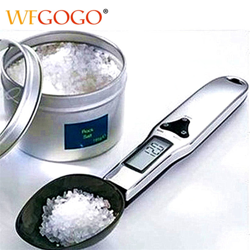 300g/0.1g Portable LCD Digital Kitchen Scale Measuring Spoon Gram Elec –  Greenbeach